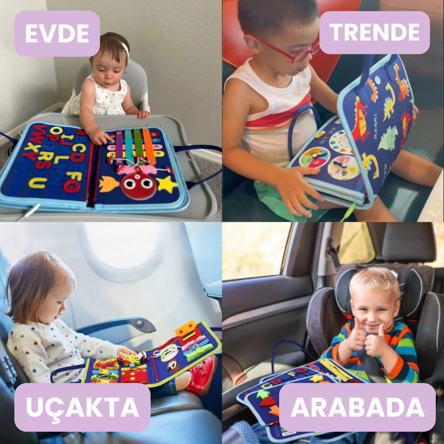 Montessori Aktivite Panosu