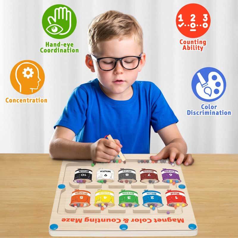 Montessori Boncuk Labirenti
