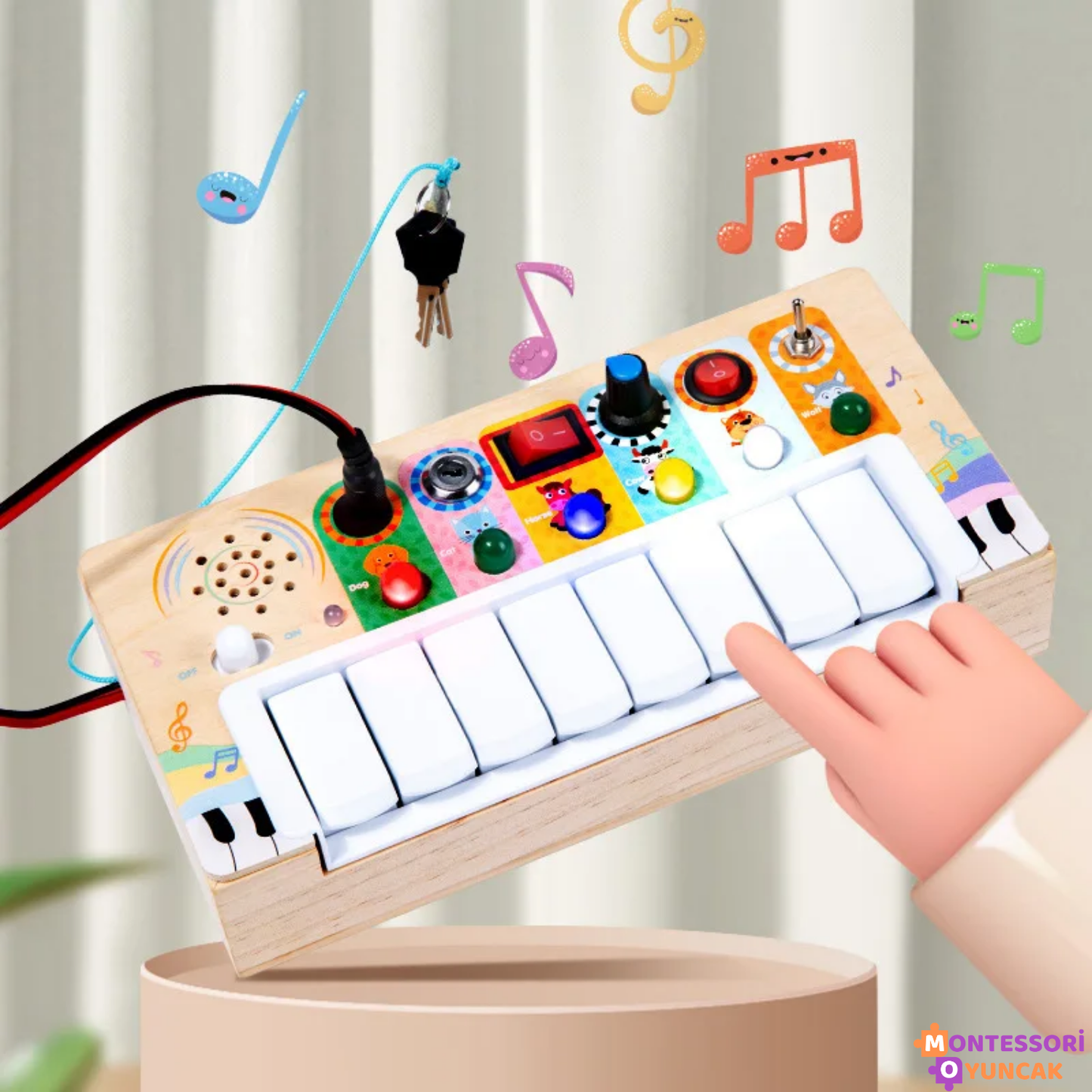Montessori Ahşap Piyano