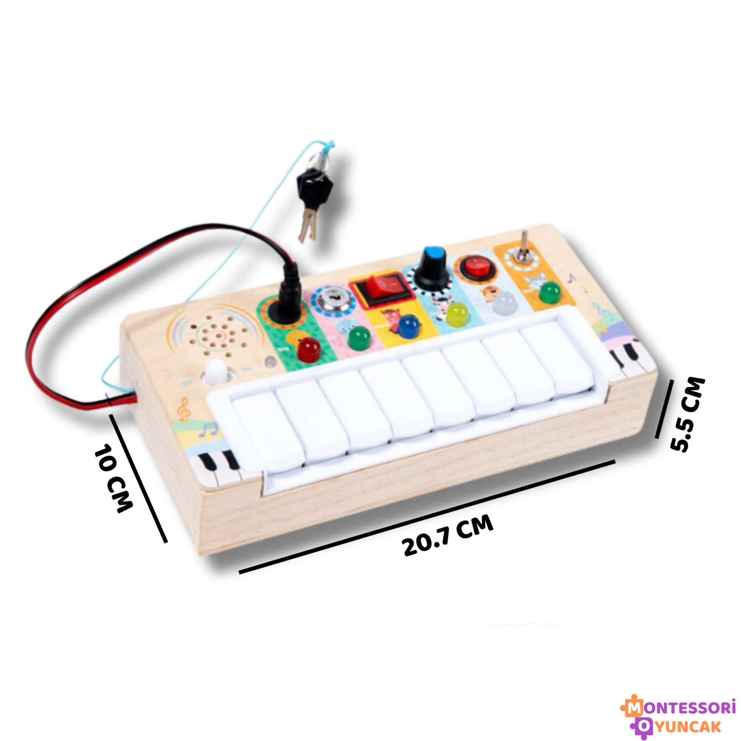 Montessori Ahşap Piyano