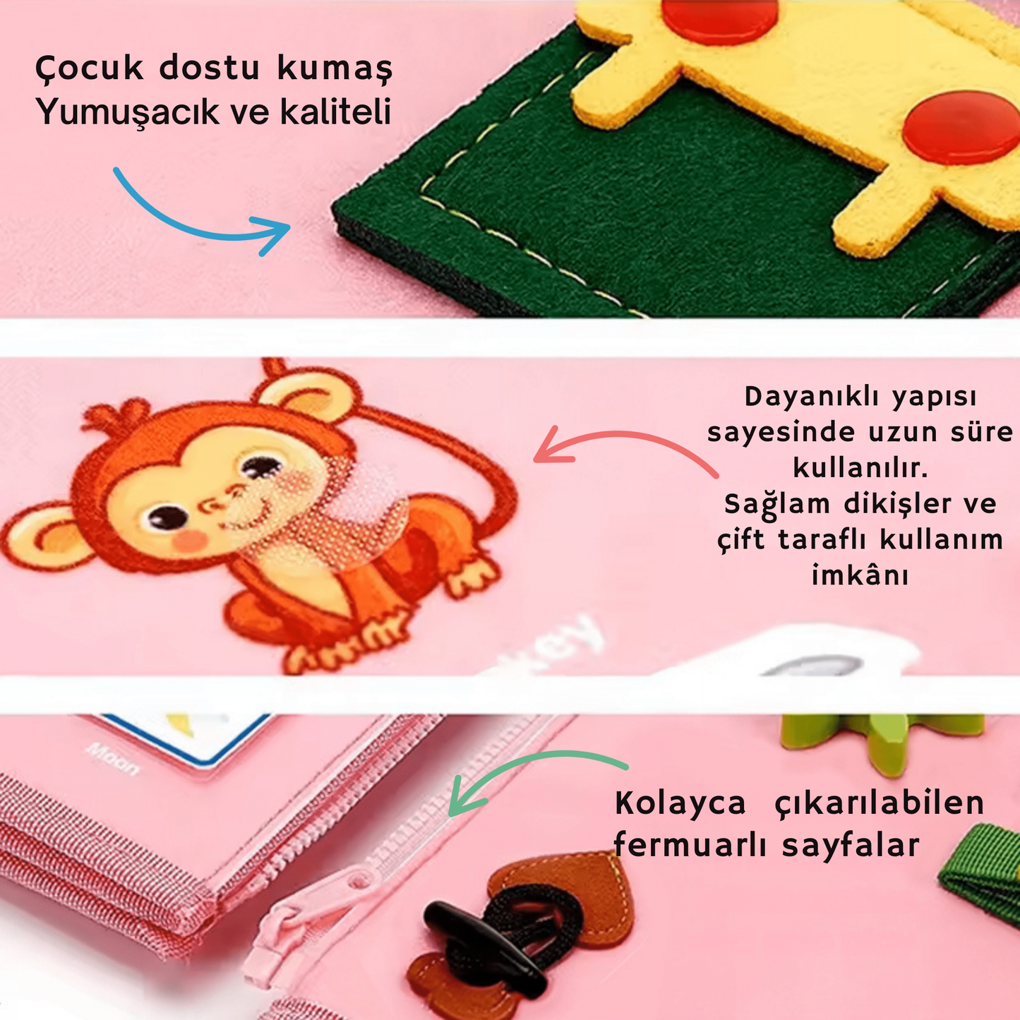 Montessori Aktivite Panosu