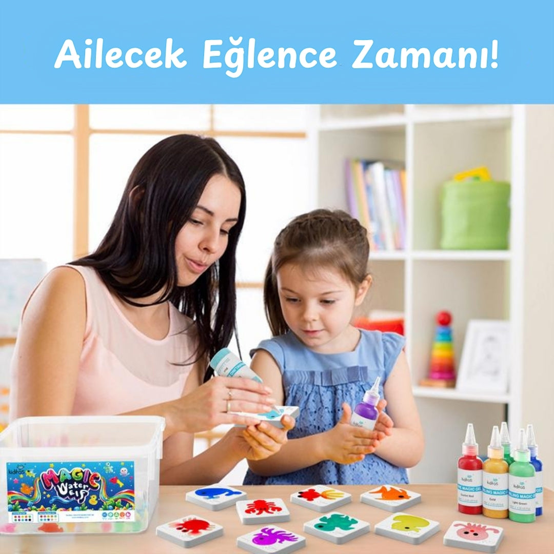 Montessori Büyülü Su ve Jel Kiti