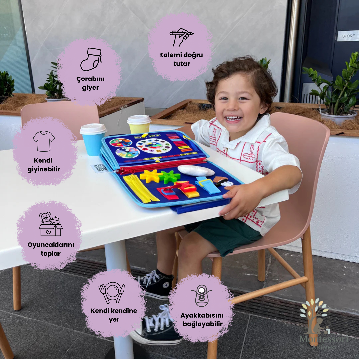 Montessori Aktivite Panosu