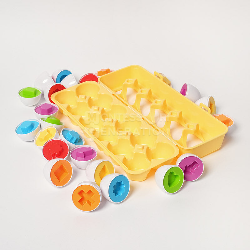 Montessori Eşleştirmeli Yumurtalar