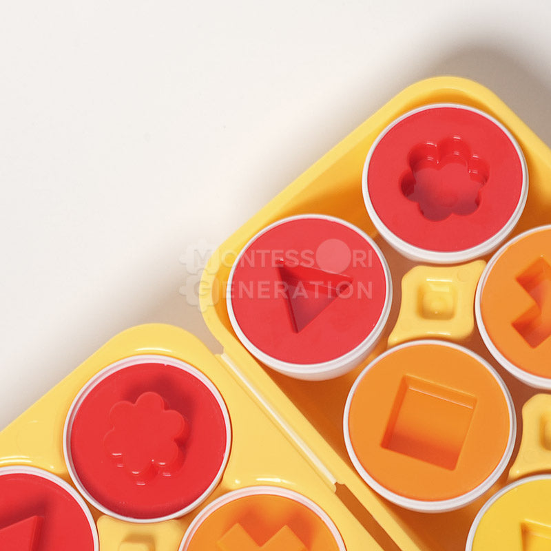 Montessori Eşleştirmeli Yumurtalar