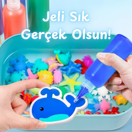 Montessori Büyülü Su ve Jel Kiti