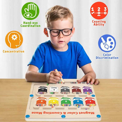 Montessori Boncuk Labirenti