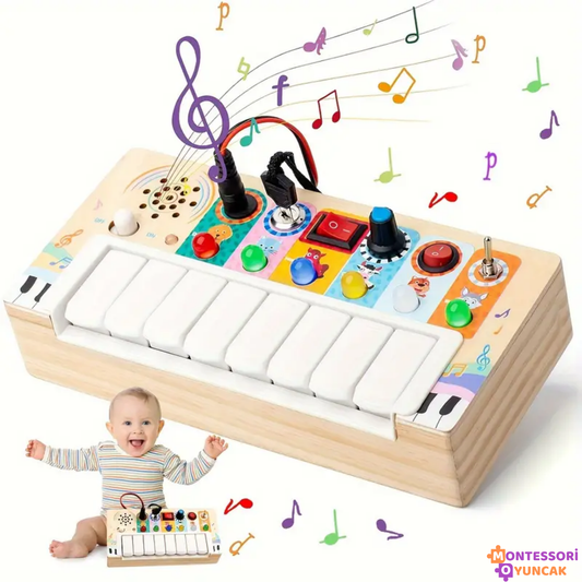 Montessori Ahşap Piyano