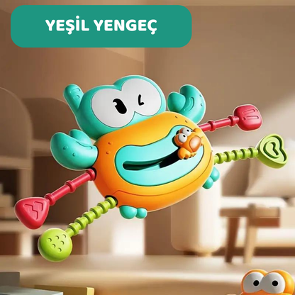 Montessori Silikon Yengeç Çekme