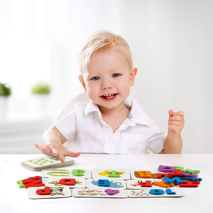 Montessori ABC Eşleştirme Kartları
