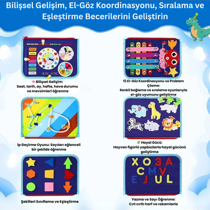 Montessori Aktivite Panosu