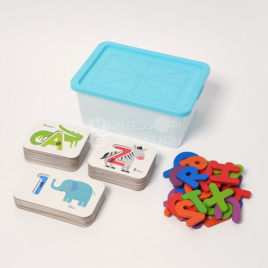 Montessori ABC Eşleştirme Kartları