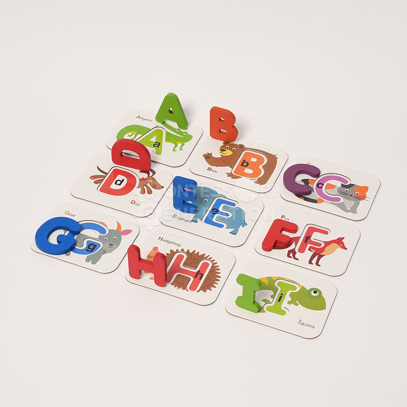 Montessori ABC Eşleştirme Kartları
