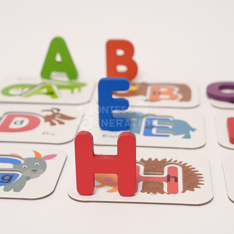 Montessori ABC Eşleştirme Kartları