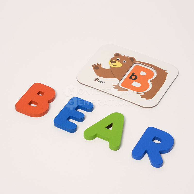Montessori ABC Eşleştirme Kartları